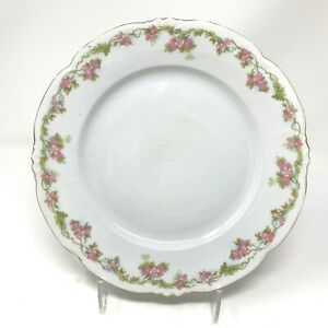 【送料無料】キッチン用品・食器・調理器具・陶器　アンティークハプスブルク中国オーストリアランチョンプレート優れた条件。Antique Habsburg China Austria Luncheon Plate 8.5　Excellent Condition.