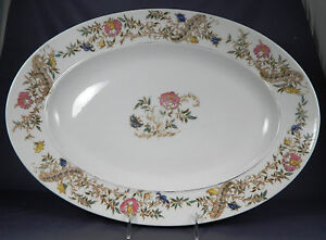 【送料無料】キッチン用品・食器・調理器具・陶器　アンティーク・ハビランド・シュライガーケーブル形..