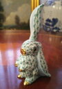 yzLb`piEHEE@??????_[OO[tBbVlbgwhnK[oj[ETMЎAbv?????? Darling Green Fishnet Herend Hungary Porcelain Bunny Rabbit One Ear Up