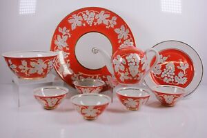 ̵ۥåʡĴƫơʬ㥵ӥVintage Russian Part Porcelain Tea service 20th Century