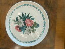 yzLb`piEHEE@|[gCI[YƃpbVt[Ehvb^[APortmeirion Rose and Passion Flower Round 12 Platter RARE