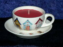 hokushin㤨̵֡ۥåʡĴƫǥߥߥ˥ץååפȥӡϥåȤΥǥϹΥɥƤޤDemi (Mini Espresso cup and saucer beach hut design filled with scented caפβǤʤ16,980ߤˤʤޤ