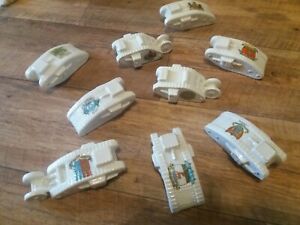 ̵ۥåʡĴƫ쥹ƥåΥ쥯Collection of 9 Crested china...