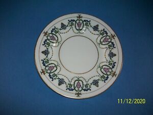 ̵ۥåʡĴƫƥߥȥ󥴡ɥȥץ졼ȥ󥬡ɥ꡼Beautiful Antique Minton Gold Trim Decorated 9 Inch Plate Urn Garland Wreath