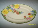 yzLb`piEHEE@Be[WtVXJEFACht[I[oT[rOvb^[?AJVINTAGE FRANCISCAN WARE WILDFLOWER 14 OVAL SERVING PLATTER ~ U.S.A. MADE !