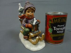 ̵ۥåʡĴƫ緿٥եե奢饤ɡ󡦥ꥹޥLarge Goebel Hummel Figure Ride Into Christmas 396 / I 1971