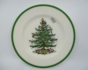 ̵ۥåʡĴƫꥹޥĥ꡼ޥ졼ץ졼SPODE CHRISTMAS TREE (Malaysia) SALAD PLATE - 8- 1004H