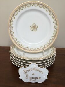 ̵ۥåʡĴƫϥӥɡ⡼奰꡼󡦥ԥ󥯡ɥåǥʡץ졼ȥåHaviland Limoges H663 Green Pink Garland Swags Dinner Plates ~ Set of 6