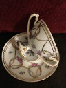 yzLb`piEHEE@AeB[NwiHt\hXfԂƋnhJbvƃ\[XANTIQUE HELENA WOLFSOHN DRESDEN FLORAL AND GOLD TWO HANDLE CUP AND SAUCE -1887