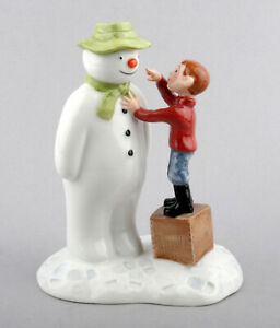 楽天hokushin【送料無料】キッチン用品・食器・調理器具・陶器　ロイヤル・ダールトン・リミテッド・エディション・スノーマンフィギュアドレッシング・ザ・スノーマンRoyal Doulton Ltd Edition Snowman Figurine - Dressing The Snowman