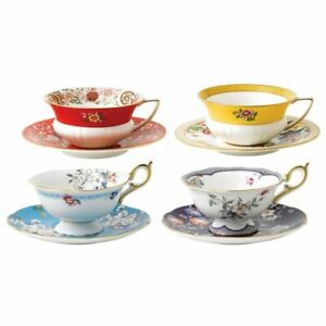 Wedgwood - Wonderlust - Teacup &amp; Saucer - Set of 4 - 244208Nウェジウッドワンダーラストティーカップソーサーのセット※注意※NYからの配送になりますので2週間前後お時間をいただきます。人気の商品は在庫が無い場合がございます。ご了承くださいませ。サイズの種類の商品は購入時の備考欄にご希望のサイズをご記載ください。　携帯メールでの登録ですと楽天からのメールが届かない場合がございます。