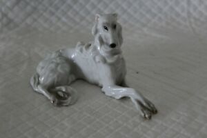 楽天hokushin【送料無料】キッチン用品・食器・調理器具・陶器　アウガルテン・ウィーンボルゾイドッグフィギュアAugarten Wien 1713 Borzoi 11cm Dog Figure