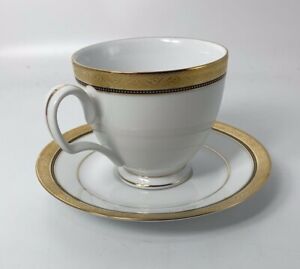 ̵ۥåʡĴƫΥ꥿󥰥åɥɥåץɥƥݥ꡼NORITAKE KINGSWOOD GOLD 4343 CUP AND SAUCER Contemporary Sri Lanka