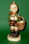 ̵ۥåʡĴƫƥեե奢٥ϥɥե֥륯饦ȥåץե奢ǯAntique Hummel Figurine Goebel Hum 51 Dorfbub Double Crown Top Figure Boy