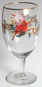 【送料無料】キッチン用品・食器・調理器具・陶器　レノックスウミティグリーティングオンスアイスティーグラスLenox WINTER GREETINGS 16 Oz Iced Tea Glass 6519076