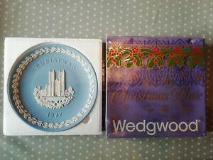 ̵ۥåʡĴƫååɥꥹޥץ졼Ȣ̵Wedgewood 1977 Christmas Plate Boxed Free P&P