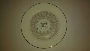 【送料無料】キッチン用品・食器・調理器具・陶器　ホーマー・ラフリン星占いプレートアメリカ製Homer Laughlin 1957 Horoscope Plate (Made in USA)