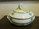 yzLb`piEHEE@whnK[O[u[P``[[ꂽ{EHerend Hungary Green Chinese Bouquet Handpainted Tureen Covered Bowl Lemon 24/RV