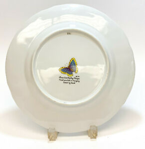 【送料無料】キッチン用品・食器・調理器具・陶器　アンナ・ウェザリー・ハンガリー古いマスターチューリップの陶器のディナープレートを手描きAnna Weatherley Hungary Hand Painted Porcelain Dinner Plate in Old Master Tulip 3