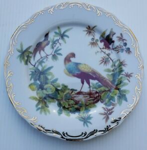 キッチン用品・食器・調理器具・陶器　ラザフォードの鳥サラダプレートRUTHERFORD'S BIRDS 8 Salad Plate