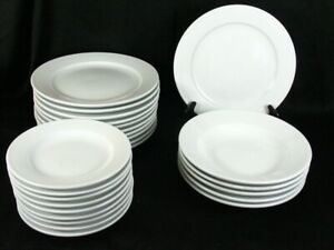 【送料無料】キッチン用品 食器 調理器具 陶器 ウィリアムズソノマ毎日ホワイトディナーサラダプレートとスープボウルWilliams Sonoma EVERYDAY WHITE Dinner 9 3/4 Salad 7 Plates and 9 Soup Bowls