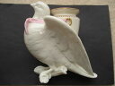 【送料無料】キッチン用品・食器・調理器具・陶器　希少なロイヤルウスター鳩花瓶SCARCE ROYAL WORCESTER DOVE VASE