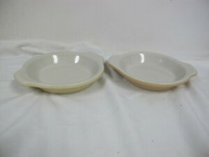 ̵ۥåʡĴƫơɥۡ륹åץååץܥۥ磻ȥ󥤥 VINTAGE DON HALL STAKUPSSTACKUPSBOWLS (2)2555 WHITE TAN YELLOW