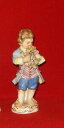 【送料無料】キッチン用品・食器・調理器具・陶器　マイセン磁器フィギュアフィギュア少年Meissen Porcelain Figurine Figure Boy With