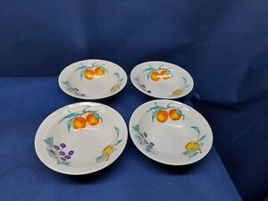 ̵ۥåʡĴƫơ̵¤Υ륷åȥץꥢܥVintage Tabletops Unlimited Dulcie Set/4 Soup/Cereal Bowls Retired 1998