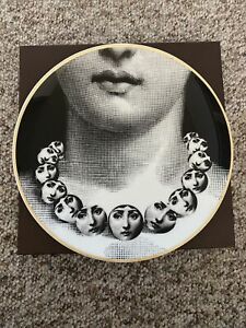 ̵ۥåʡĴƫ󥿡륯饷åեʥåƥꥢץ졼Rosenthal Classic Fornasetti Julia 24 cm 9.4 In Decorative Plate Motiv 16