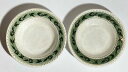 【送料無料】キッチン用品・食器・調理器具・陶器 セットオニイダオリベットスープサラダボウルグリーンタンオリーブツヴァインSet of 2 - Oneida - OLIVETO - SOUP/ SALAD BOWLS - Green Tan Olives Vine - 8 1/4”(3)
