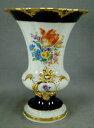 【送料無料】キッチン用品・食器・調理器具・陶器　マイセンハンドペイントフローラルコバルトゴールドインチトールフォーム花瓶Meissen Hand Painted Floral Cobalt &amp; Gold 7 1/4 Inch Tall B-Form Vase