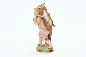 ̵ۥåʡĴƫե奢ǯȥ䥮θΡ֥ޥPorcelain Figure Boy & Goat after [Meissen?]