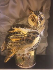 【送料無料】キッチン用品・食器・調理器具・陶器　ロイヤルクラウンダービープレステージロング耳フクロウ。限定版Royal Crown Derby Prestige Long Eared Owl. Limited Edition 300