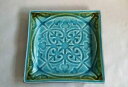 yzLb`piEHEE@[CT_`v[gC`ANAeB[XNGAfBbVROSCHER Lorelei Salad Lunch Plate 8 inch Aqua Teal Square Dish - EUC