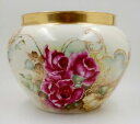 yzLb`piEHEE@[WAeB[NtX`탄fBjG[ԕroLimoges Antique France Hand Painted Porcelain Jardiniere Vase Roses ~Hugeee