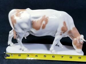 ̵ۥåʡĴƫޥ󡦥̡ܡǯҡءεե奢Meissen Art Nouveau Large Figure of a Cow by Erich H?sel 1924-1934