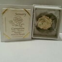 【送料無料】キッチン用品・食器・調理器具・陶器 ローマン社生誕月花月カーネーション神の庭 Roman Inc Birth Month Flower Januar...