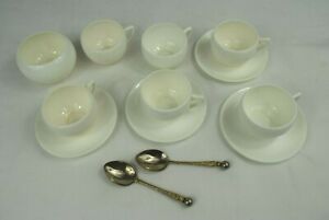 ̵ۥåʡĴƫݡȥץ쥹åפȥ奬ܥ롢סCoalport Expresso 6 Cups and 4 Saucers, Sugar Bowl, 2 Spoons