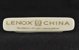 【送料無料】キッチン用品・食器・調理器具・陶器　レノックス広告カウンター表示記号ロングLenox Adve..