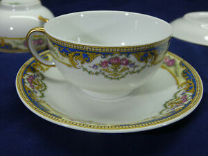 【送料無料】キッチン用品・食器・調理器具・陶器　リモージュユニオンセラムティーカップセット4 Limoges Union Ceramique UNC17 Tea Cup Set