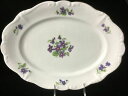 Johann Haviland VIOLETTA Serving Platter ~ Purple Violets Germany 14 5/8” MINTヨハン・ハビランド・ヴィオレッタサービングプラッター?パープルバイオレットドイツ※注意※NYからの配送になりますので2週間前後お時間をいただきます。人気の商品は在庫が無い場合がございます。ご了承くださいませ。サイズの種類の商品は購入時の備考欄にご希望のサイズをご記載ください。　携帯メールでの登録ですと楽天からのメールが届かない場合がございます。