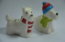 yzLb`piEHEE@XRbeBXRbeBZ~bNtBMAVA[Y`CiNGbgZbgTWO SCOTTIE SCOTTY DOG CERAMIC FIGURINE FIGURE SEARS CHINA CRUET SET@8cm TALL