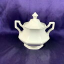 【送料無料】キッチン用品・食器・調理器具・陶器 ジョンソンブラザーヘリテージホワイトシュガーボウルJohnson Brother HERITAGE WHITE Sugar Bowl 3 1/4(3)