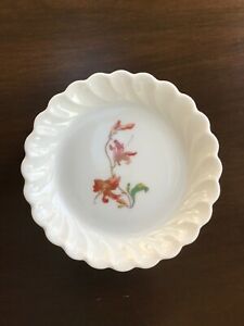 【送料無料】キッチン用品・食器・調理器具・陶器　フランスハビランド・リモージュ小さなデリケートな料理自然のままFRANCE - HAVILAND LIMOGES - Small Delicate Dish - 4.25 X .75 - Pristine!