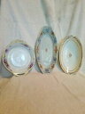 yzLb`piEHEE@Be[W{ZMibc{EbVfBbVnhh3 Vintage Nippon Porcelain Celery Dish Nut Bowl Relish Dish Hand Painted Floral