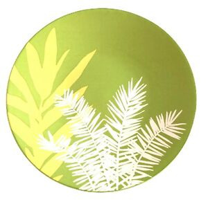 ̵ۥåʡĴƫݥå쥯ۥ磻ȥ꡼ĥ꡼ǥ塼󥦥åɥɥͥץ졼Epoch Collections White Green Trees Dunewood E953 Indonesia Salad Plate