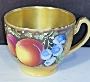 VINTAGE PHOENIX CHINA CZECH SLOVAKIA ORCHARD GOLD HAND PAINTED CUP SIGNED A Rottヴィンテージフェニックス中国チェコスロバキアオーチャードゴールドハンドペイントカップは、ロットに署名しました※注意※NYからの配送になりますので2週間前後お時間をいただきます。人気の商品は在庫が無い場合がございます。ご了承くださいませ。サイズの種類の商品は購入時の備考欄にご希望のサイズをご記載ください。　携帯メールでの登録ですと楽天からのメールが届かない場合がございます。