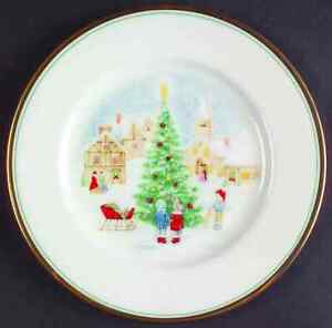 【送料無料】キッチン用品・食器・調理器具・陶器　ミカサメリークリスマスパンバタープレートMikasa MERRY CHRISTMAS Bread & Butter Plate 383960