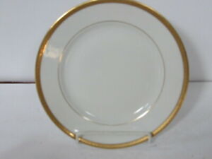 ̵ۥåʡĴƫɥӡ⡼ե󥹥ۥ磻ȥʤ줿ॵץ졼Old Abbey Limoges FranceGDA White with Gold Encrusted Rim 7 Salad Plate